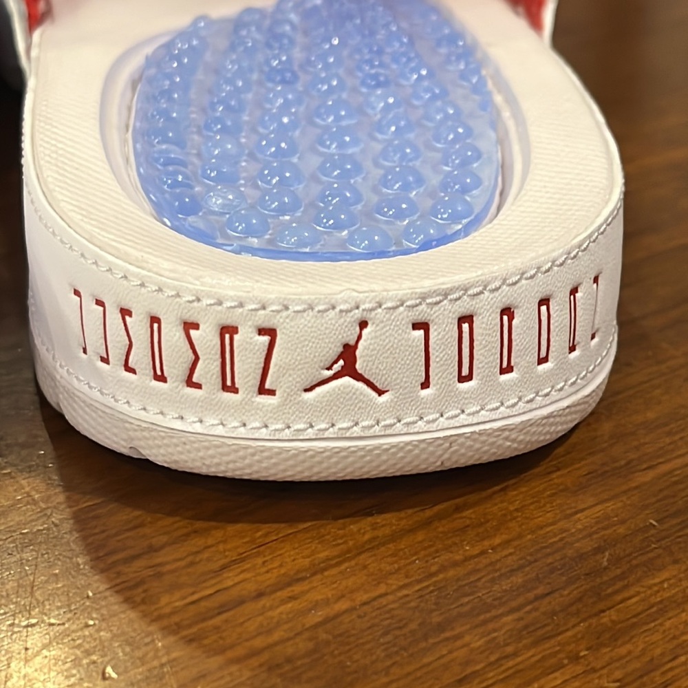 Nike Air Jordan Hydro XI Retro Slides Sandals Shoes new AA1336 166 Mens Size 12 - Picture 8 of 14
